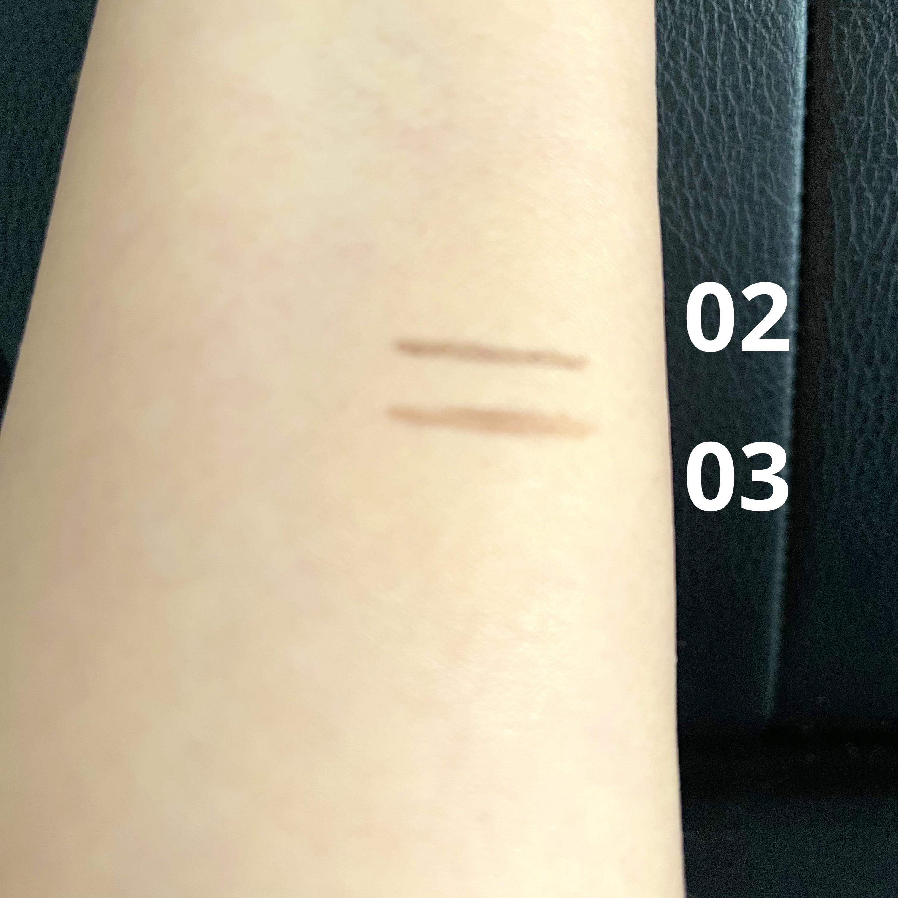 パウダリーティント アイブロウ/FASIO/眉ティントを使ったクチコミ（3枚目）