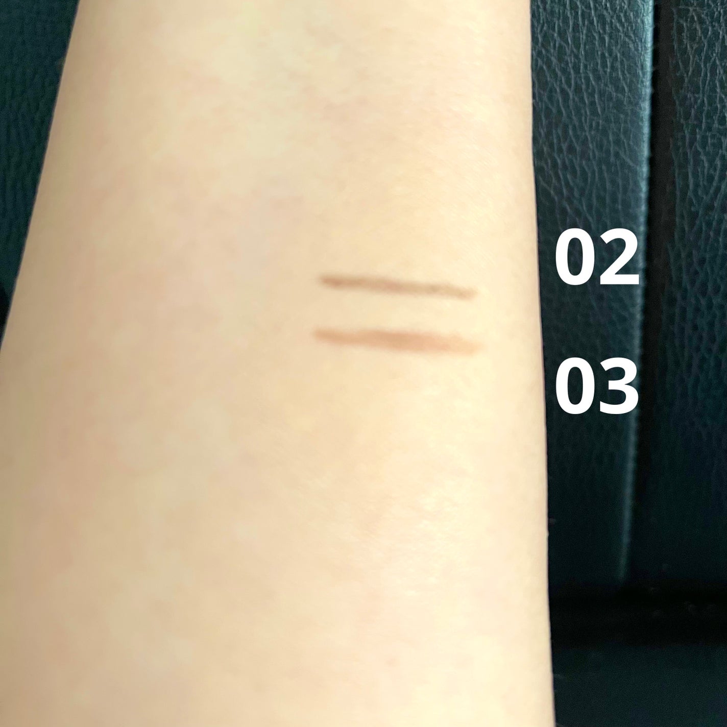 パウダリーティント アイブロウ/FASIO/眉ティントを使ったクチコミ(3枚目)