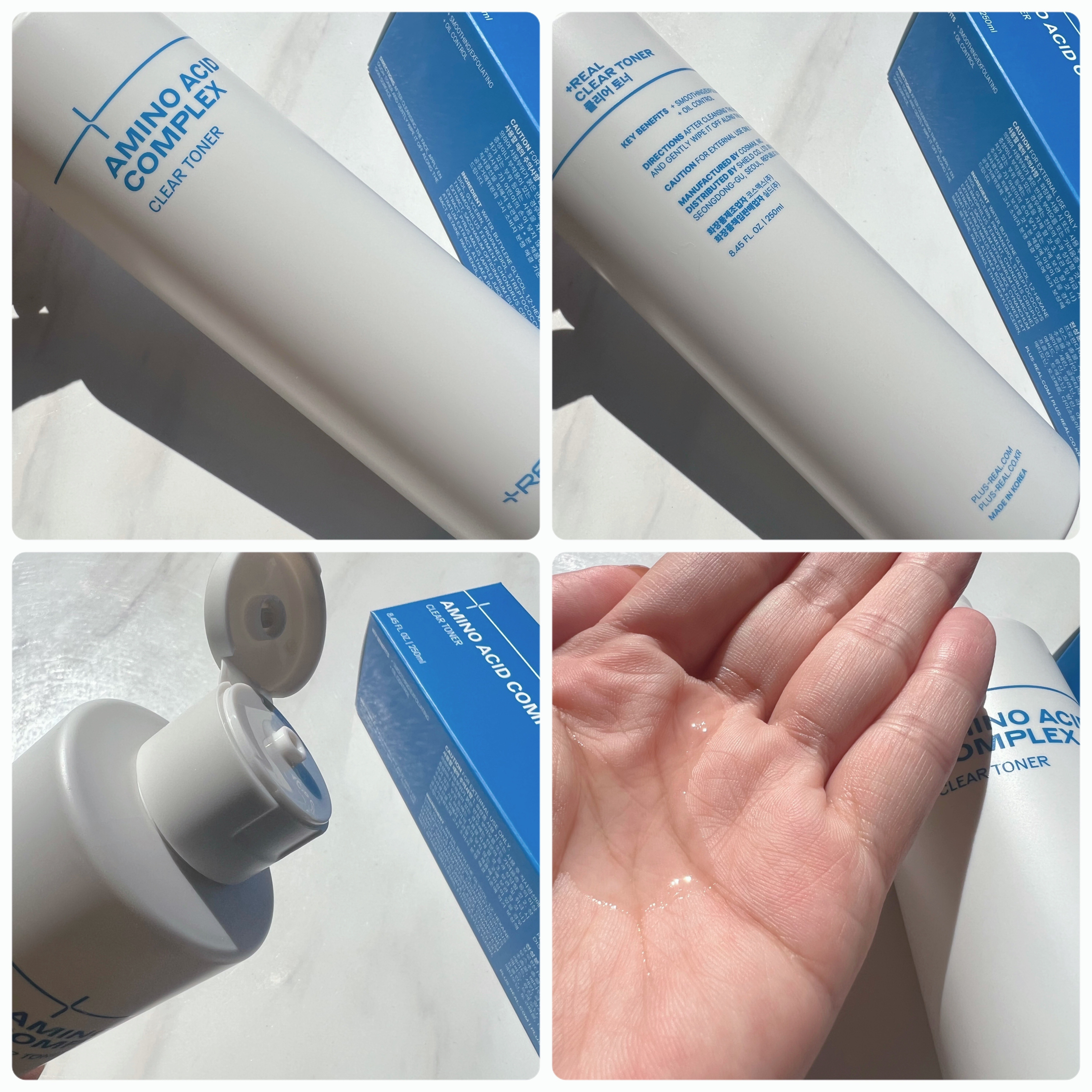 クリアトナー/+REAL/化粧水を使ったクチコミ（3枚目）