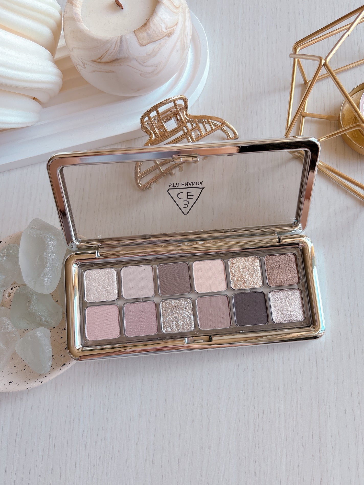 3CE ニューテイク アイシャドウパレット/3CE/アイシャドウパレットを使ったクチコミ(8枚目)