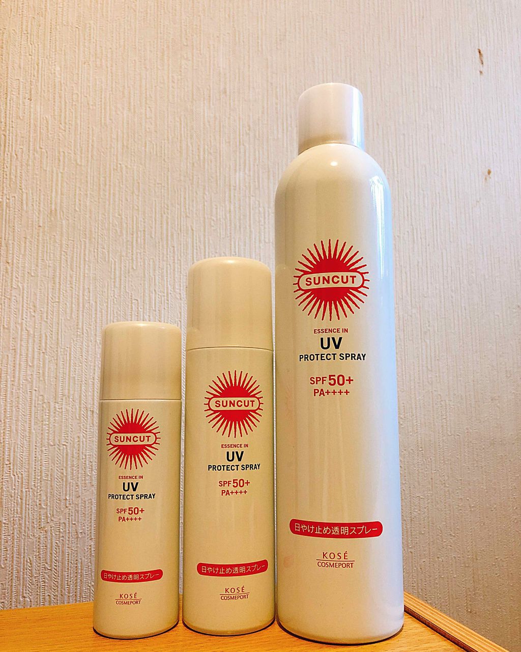 日やけ止め透明スプレー 無香料/サンカット®/日焼け止めミスト・スプレーを使ったクチコミ（1枚目）