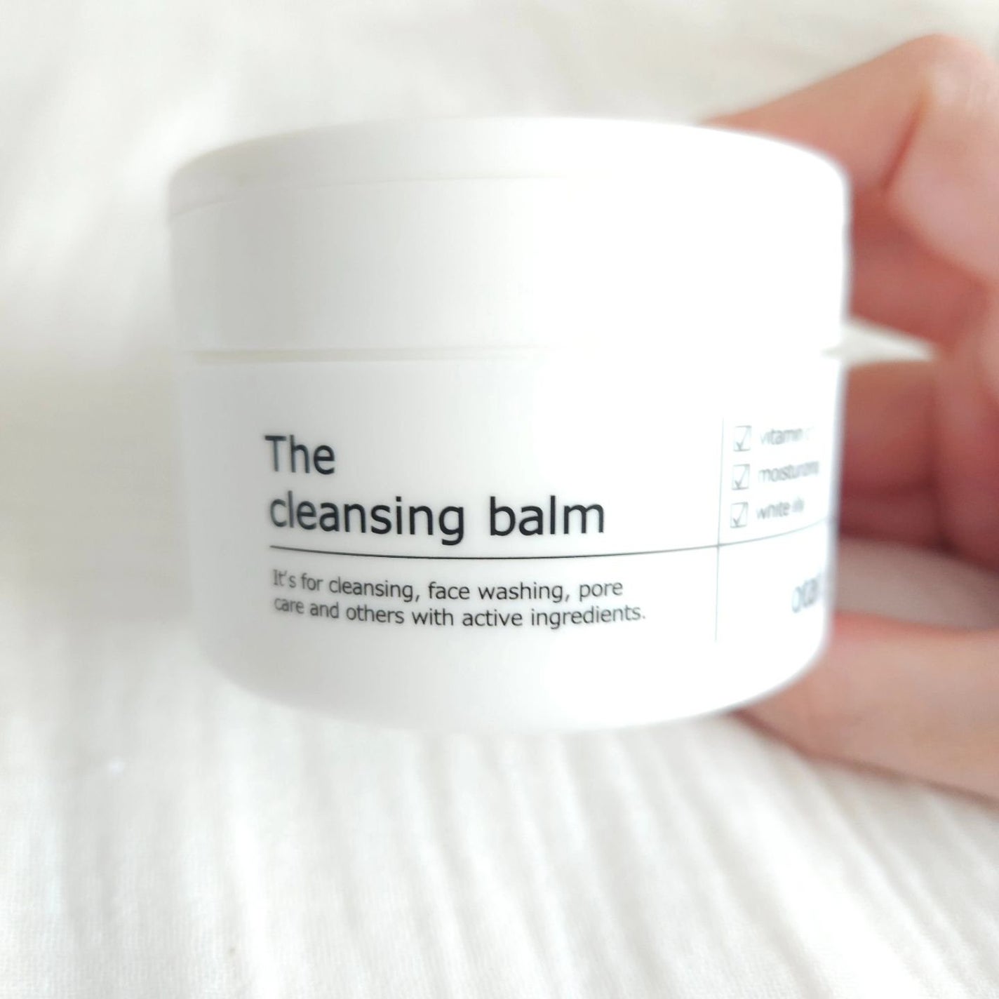 クレンジングバーム/otaf:/クレンジングバームを使ったクチコミ(1枚目)