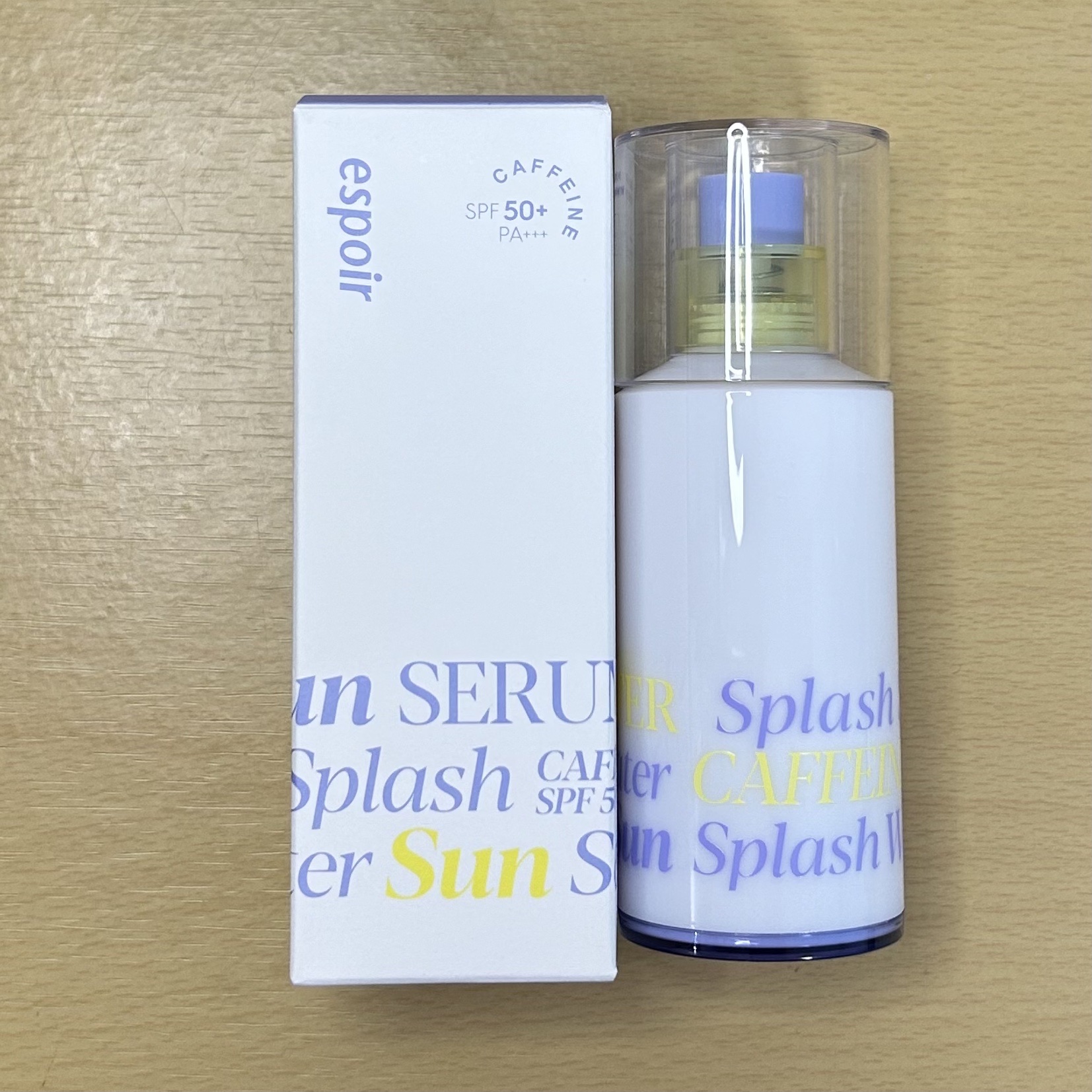 エスポア ウォータースプラッシュサンセラム/espoir/日焼け止めクリームを使ったクチコミ（1枚目）