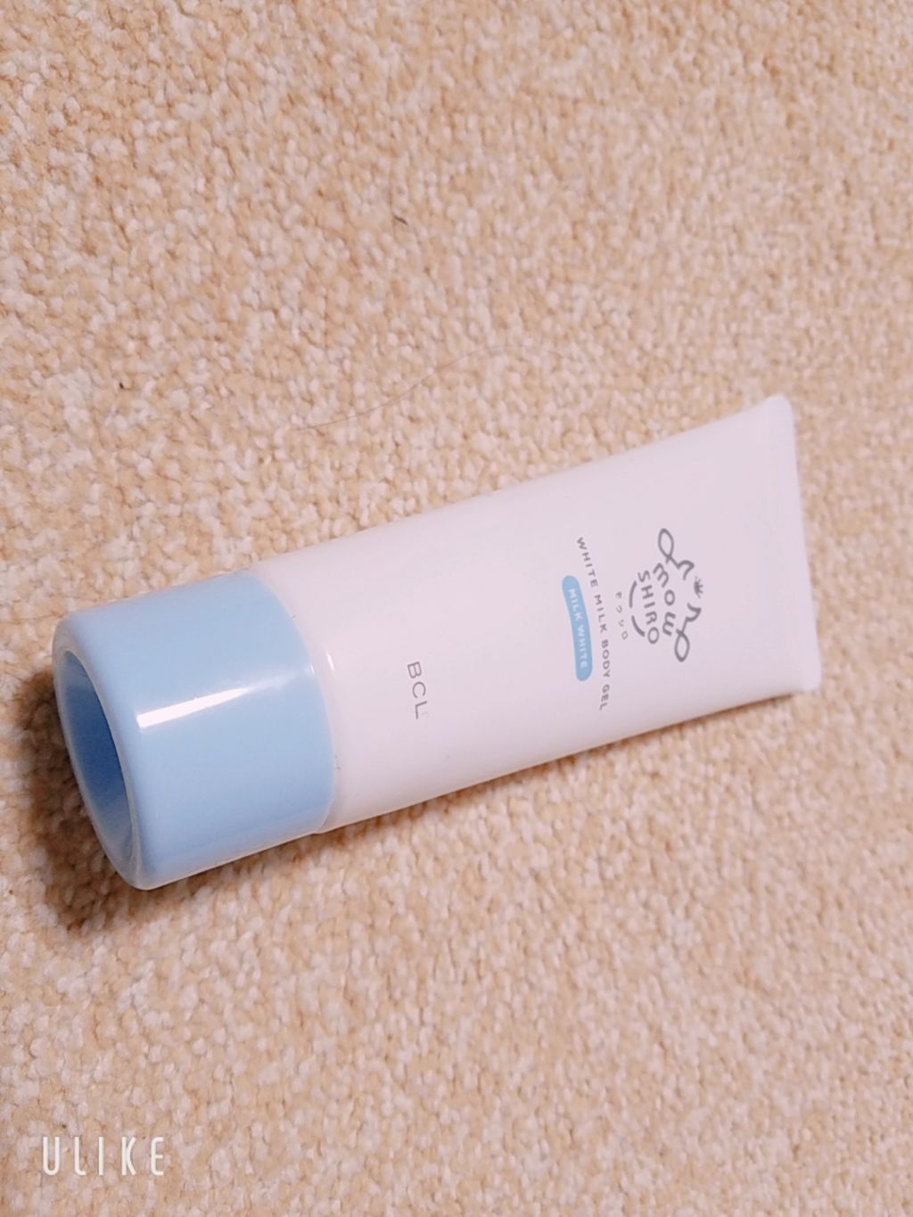 トーンアップボディジェル パールホワイト/モウシロ/ボディミルクを使ったクチコミ（1枚目）