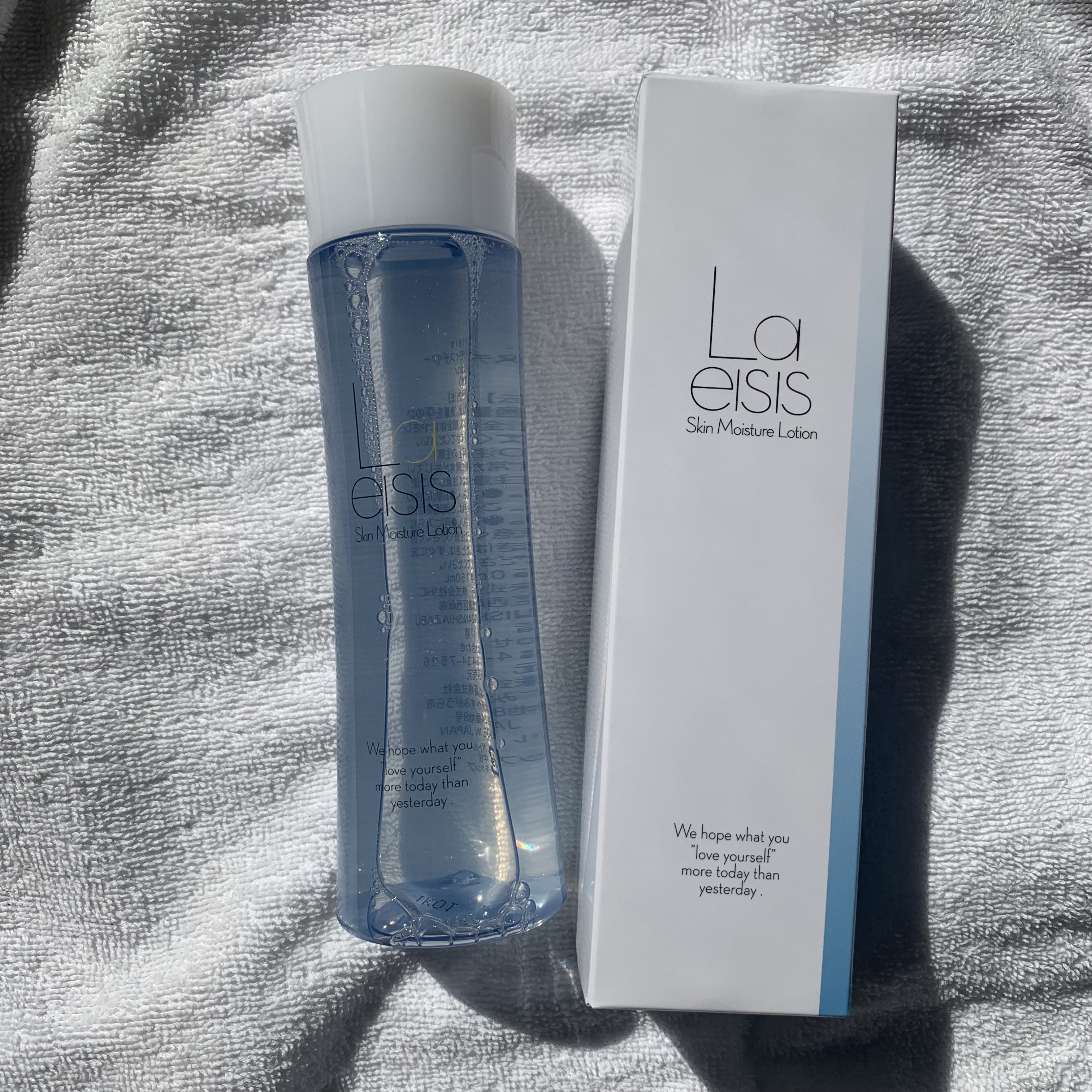 Laeisis スキンモイスチャーローションのクチコミ「 Laeisis　
スキンモイスチャーローション

ブランドプロデューサーが、ヘア&メイクアッ.....」（1枚目）