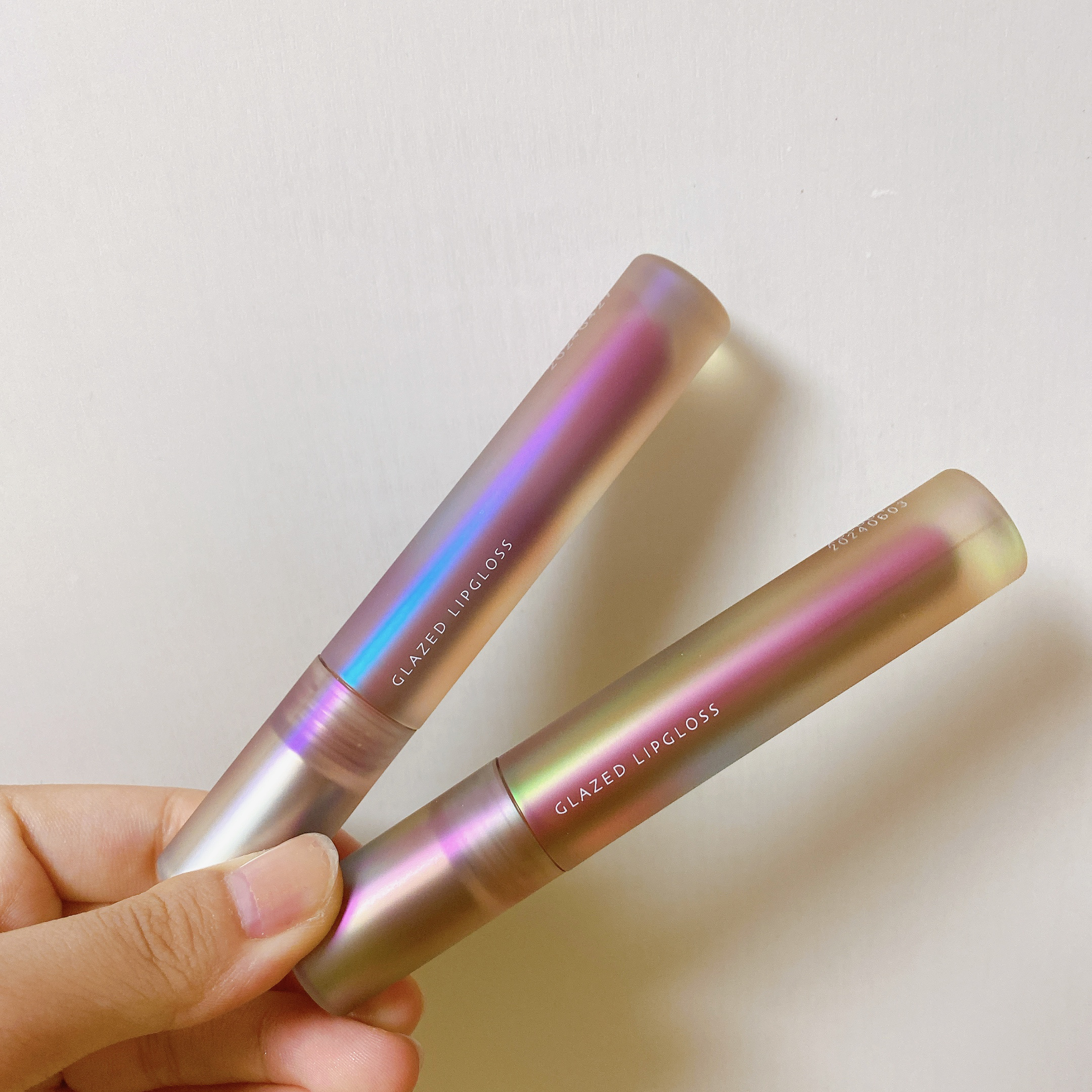 フルーツミラーリップグロス 07ハーフミルクティー/Joocyee/リップグロスを使ったクチコミ（2枚目）