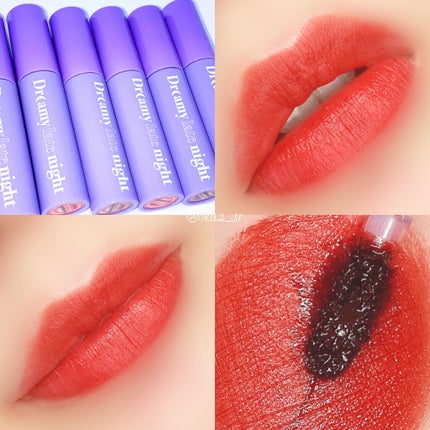 ドリーミーレイトナイト メロウティント/MERZY/リップティントを使ったクチコミ(1枚目)