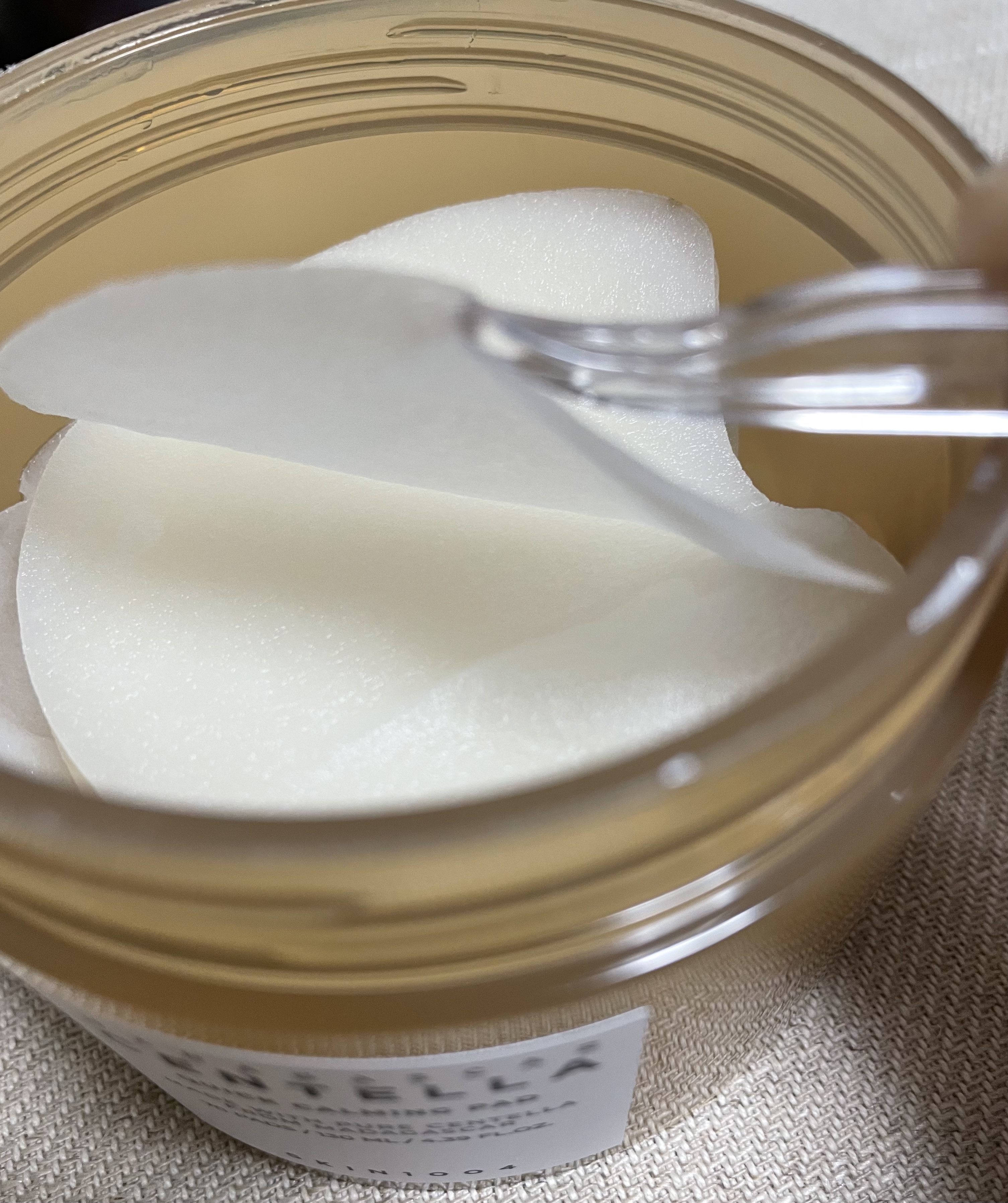 センテラ クイックカーミングパッド/SKIN1004/トナーパッドを使ったクチコミ（3枚目）