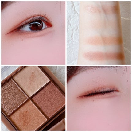 ビタートーンアイシャドウ/CEZANNE/パウダーアイシャドウを使ったクチコミ(2枚目)