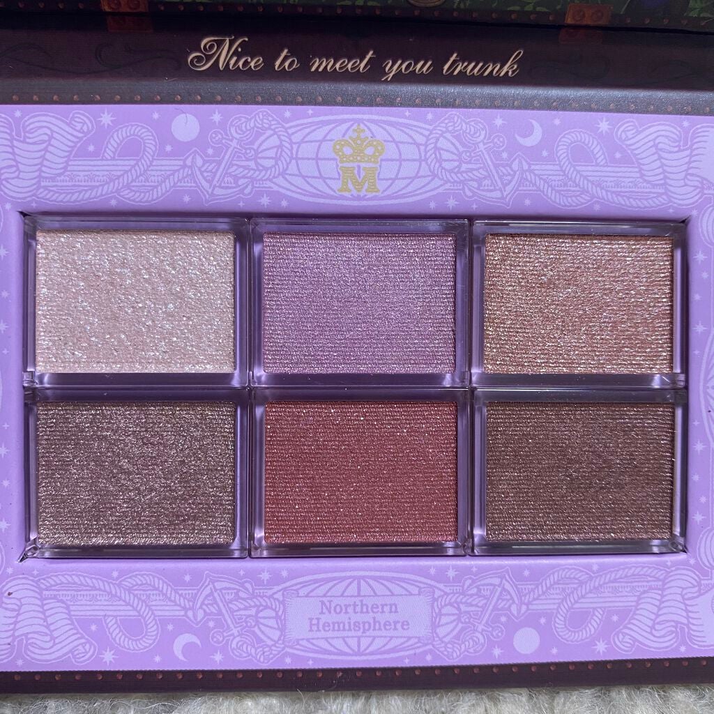 ナイストゥミーチュートランク/MAJOLICA MAJORCA/アイシャドウパレットを使ったクチコミ(3枚目)