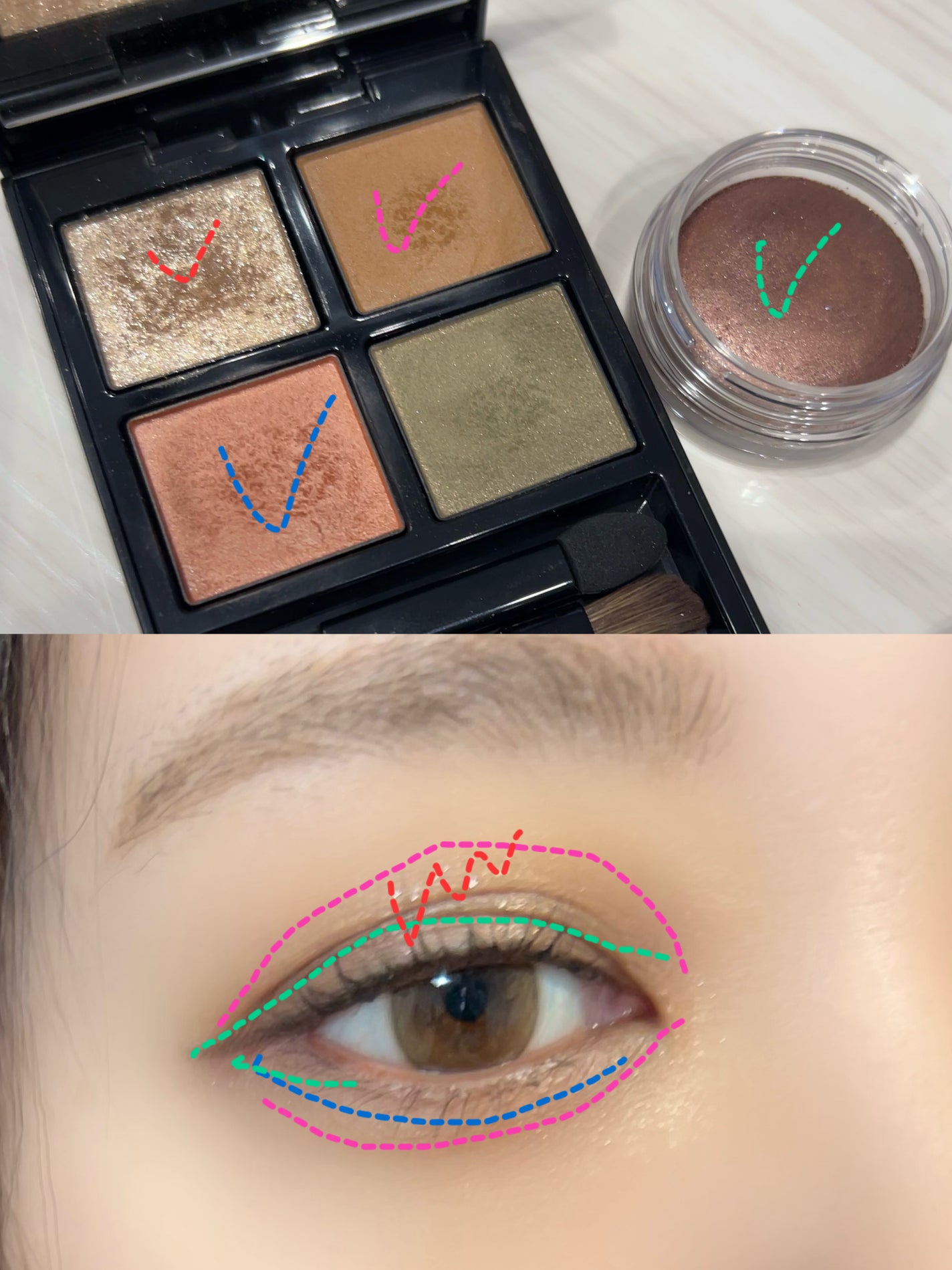 アディクション ザ アイシャドウ パレット/ADDICTION/アイシャドウパレットを使ったクチコミ(4枚目)