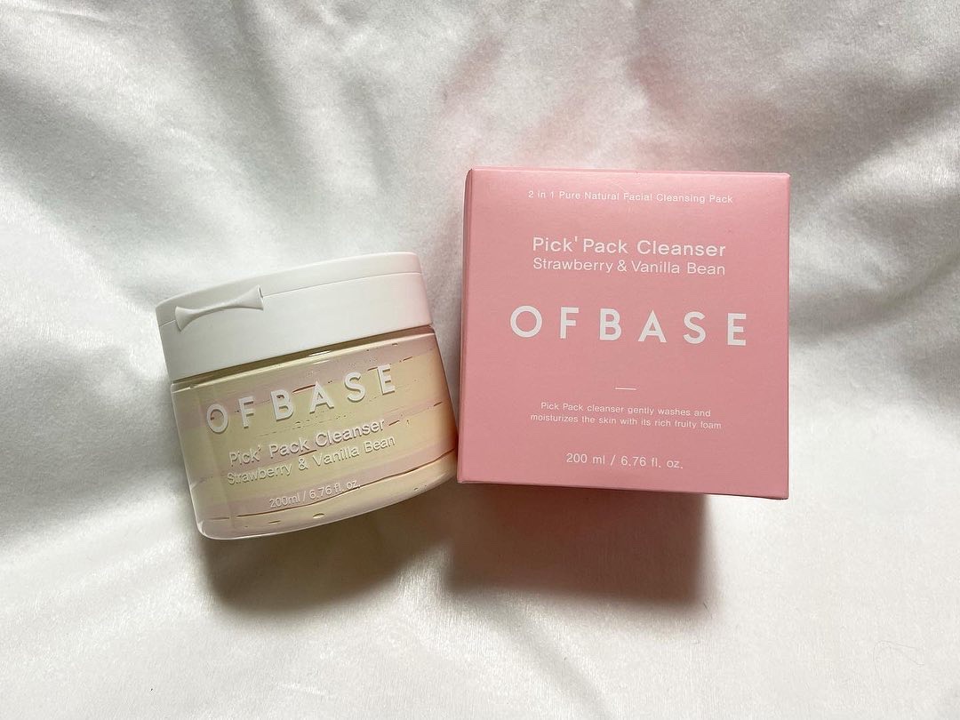 ピックパッククレンザー イチゴ&バニラビーン/OFBASE/洗い流すパック・マスクを使ったクチコミ（1枚目）