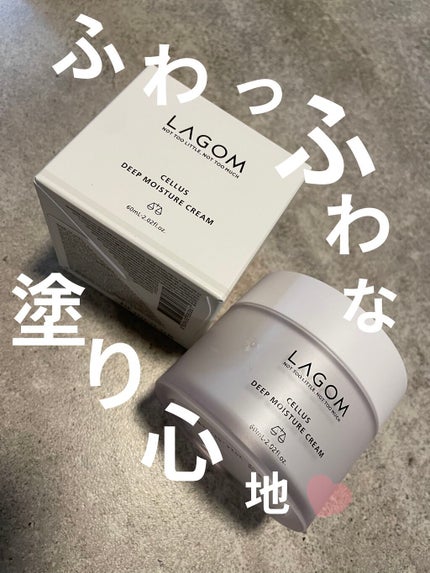ディープ モイスチャークリーム/LAGOM /フェイスクリームを使ったクチコミ(1枚目)