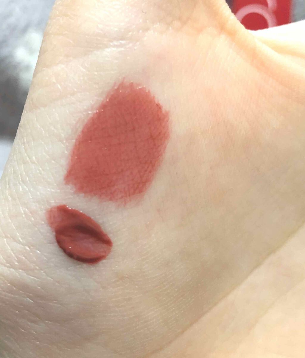 ジューシーラスティングティント/rom&nd/リップティントを使ったクチコミ（2枚目）