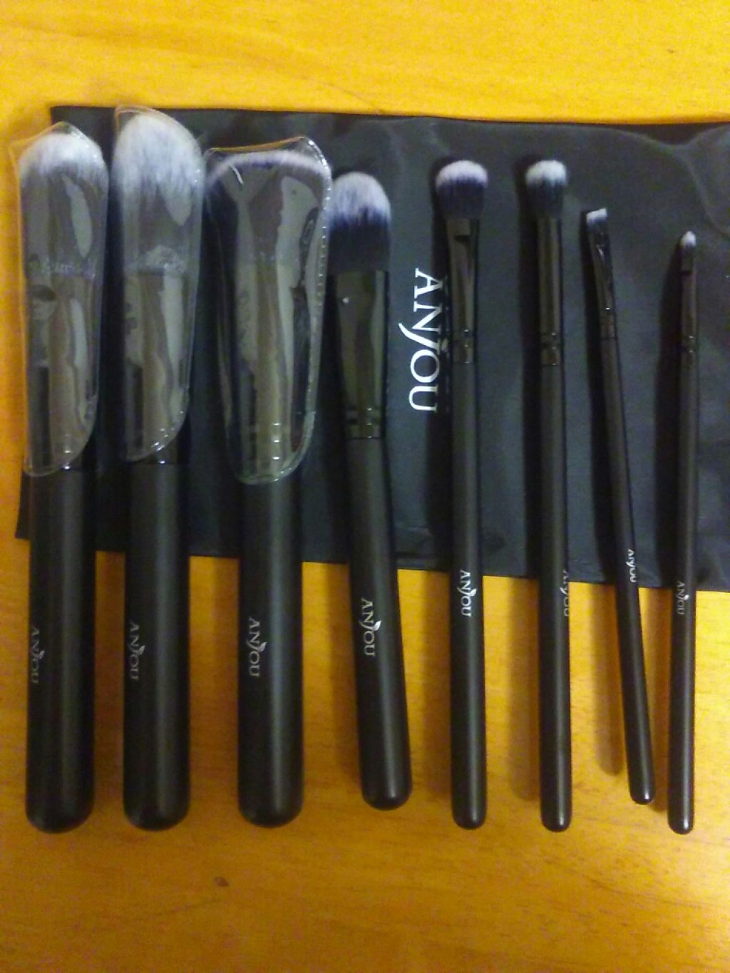 メイクブラシ8本セット/Anjou/メイクブラシを使ったクチコミ(2枚目)