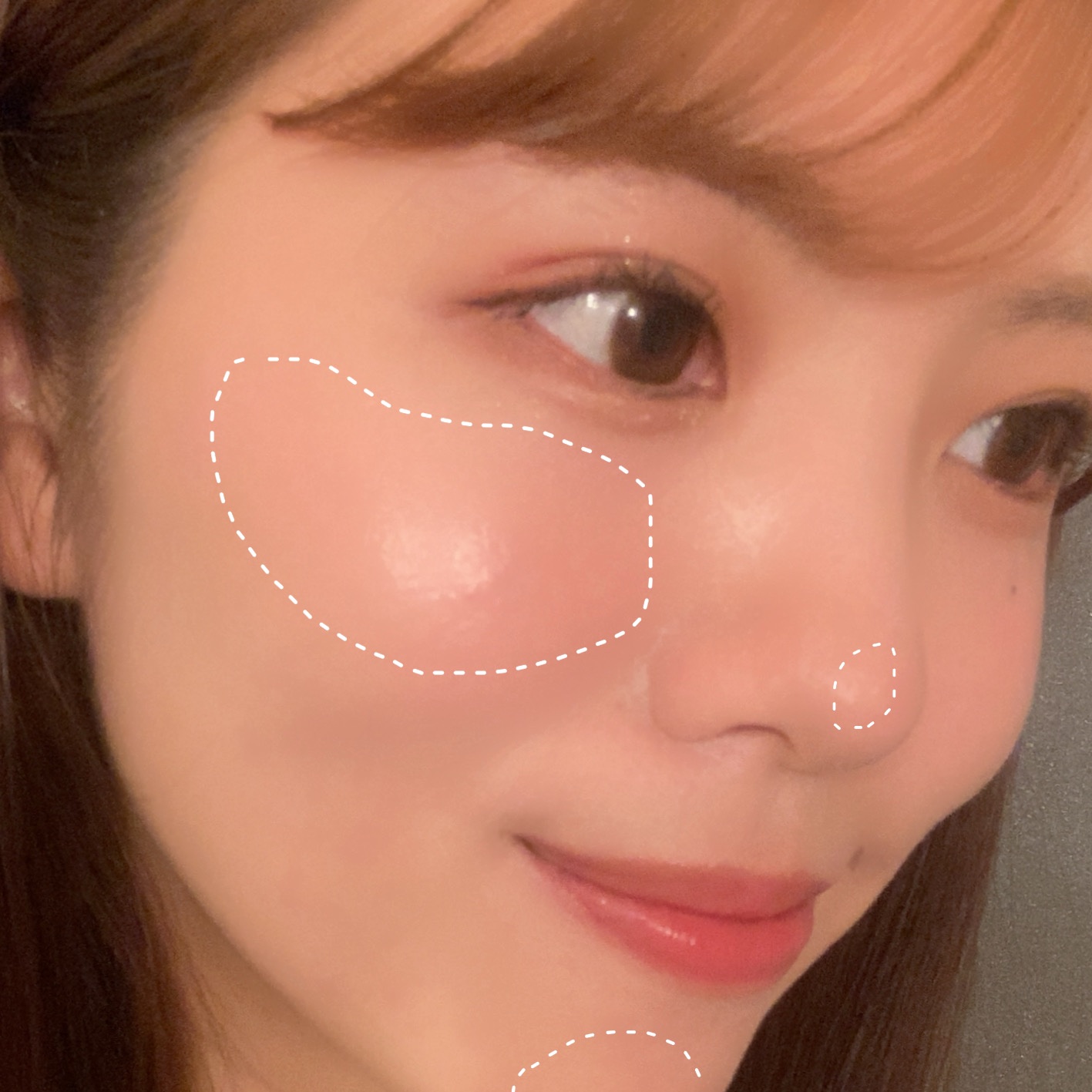 セラムフィット ボリューミング グロースティック 02 ペタル/ByUR/ジェル・クリームチークを使ったクチコミ（3枚目）