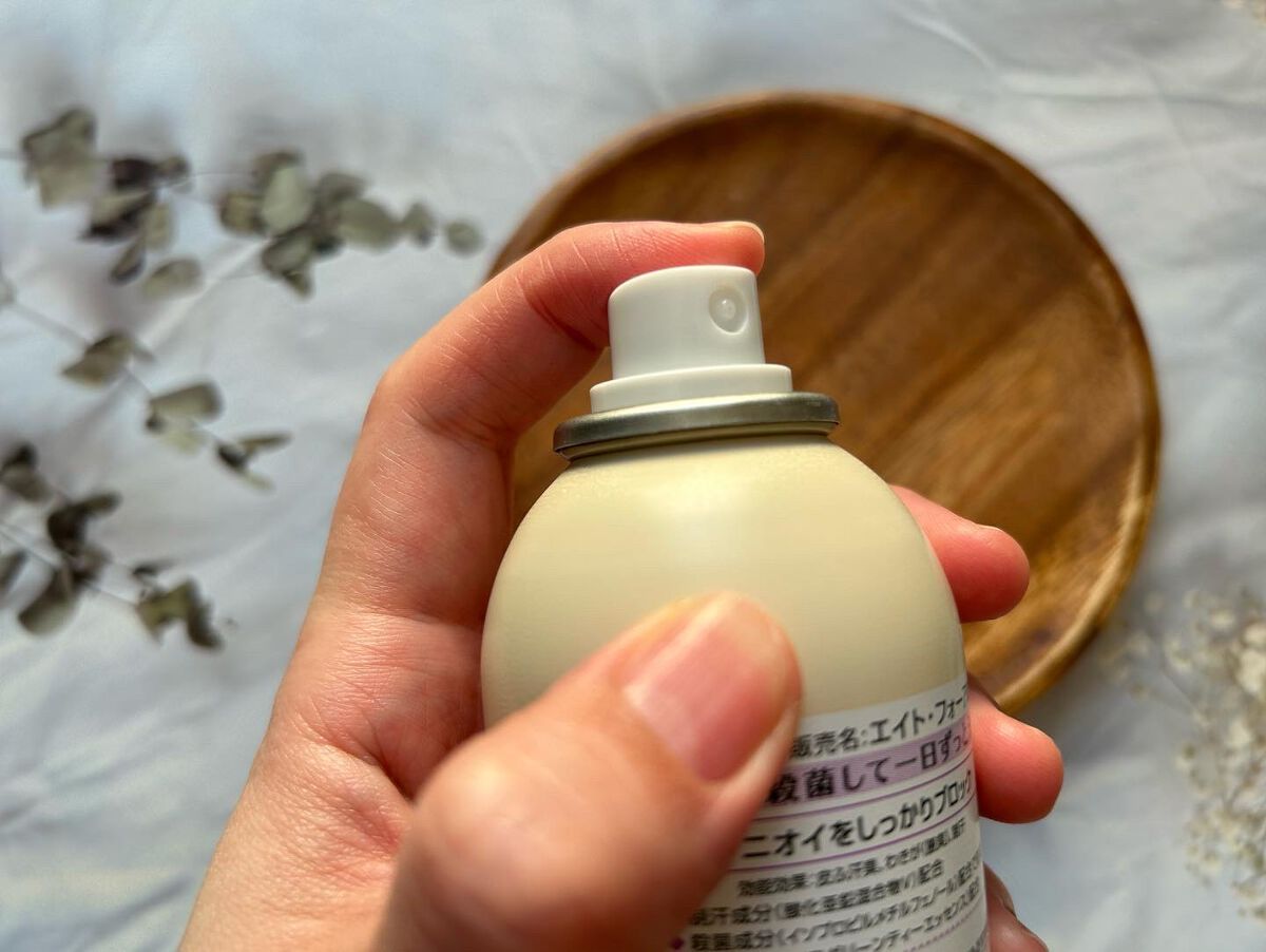 8x4 アロマスイッチ スプレー マンハッタンリネンの香り/８ｘ４/デオドラント・制汗剤を使ったクチコミ（3枚目）