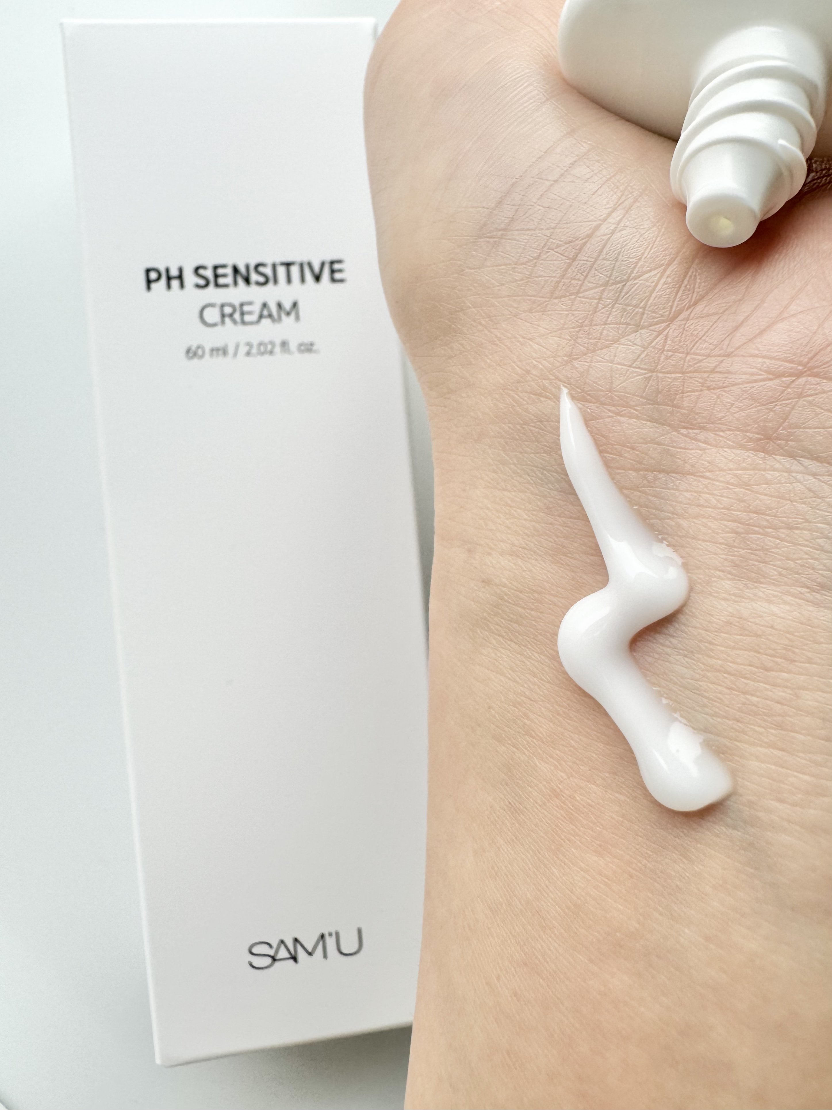 サミュ PHセンシティブクリーム/SAM'U/フェイスクリームを使ったクチコミ（3枚目）