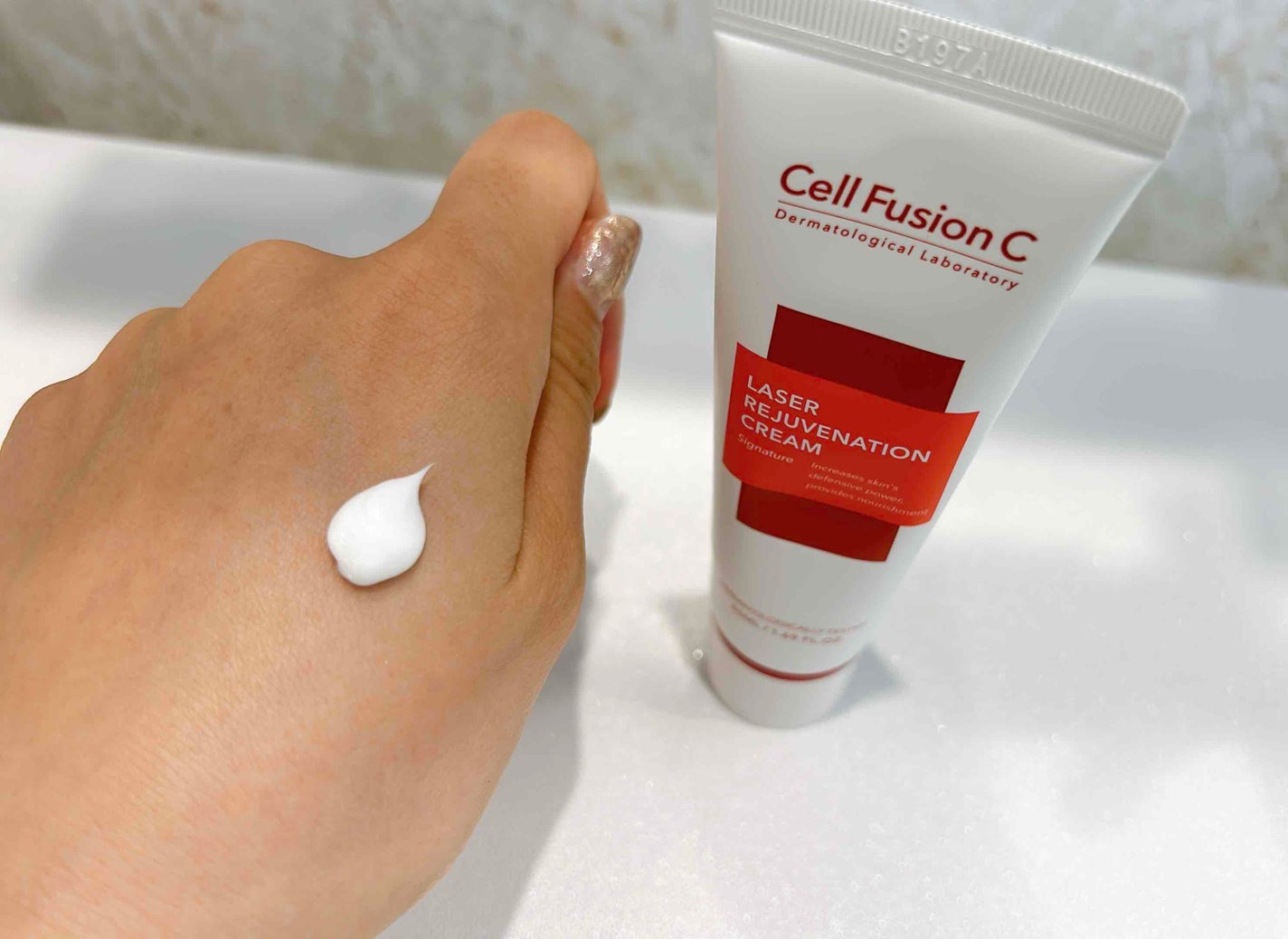 LASER REJUVENATION CREAM/Cell Fusion C(セルフュージョンシー)/フェイスクリームを使ったクチコミ(4枚目)