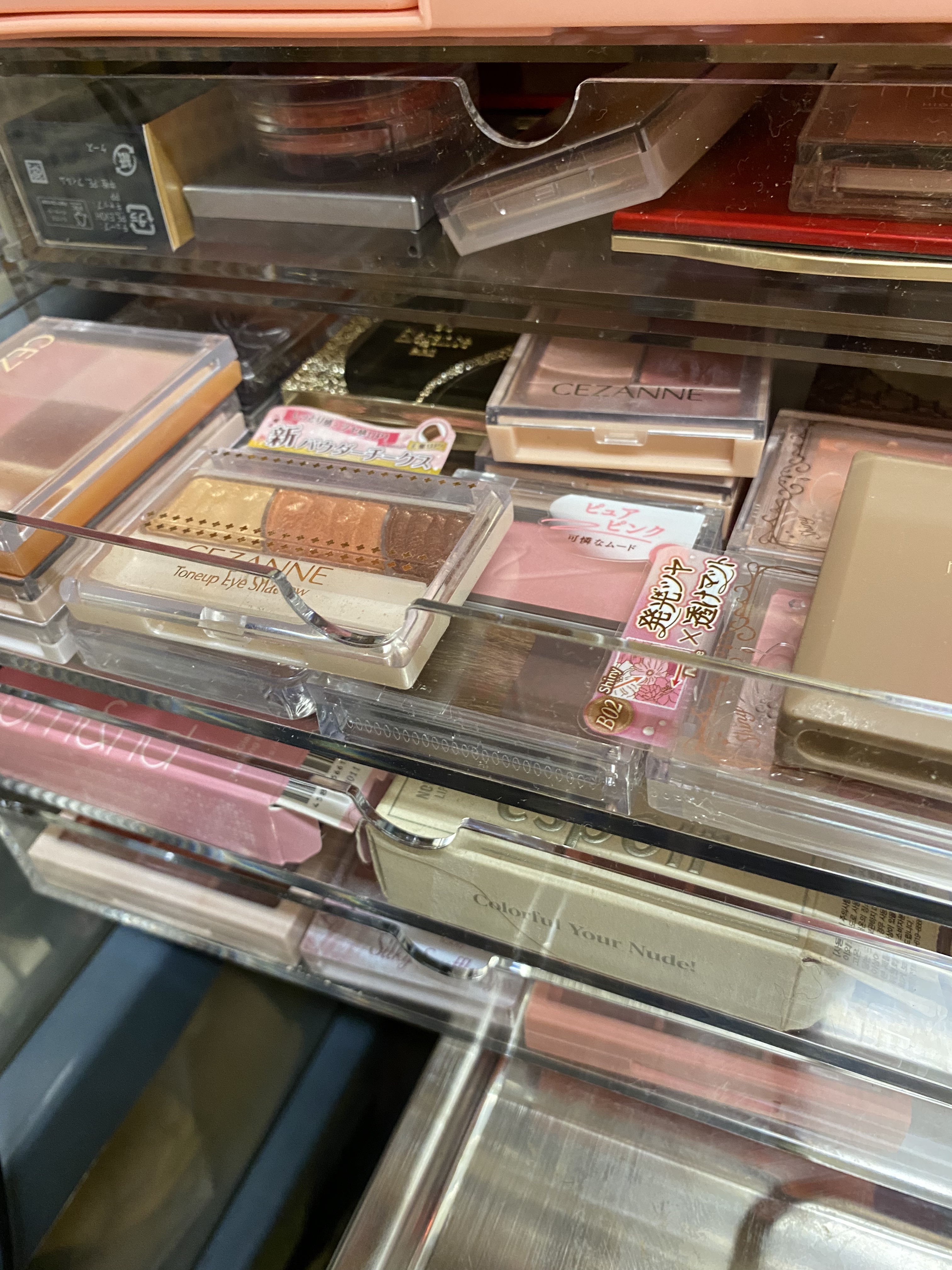 重なるアクリルケース２段引出・大/無印良品/その他化粧小物を使ったクチコミ（1枚目）