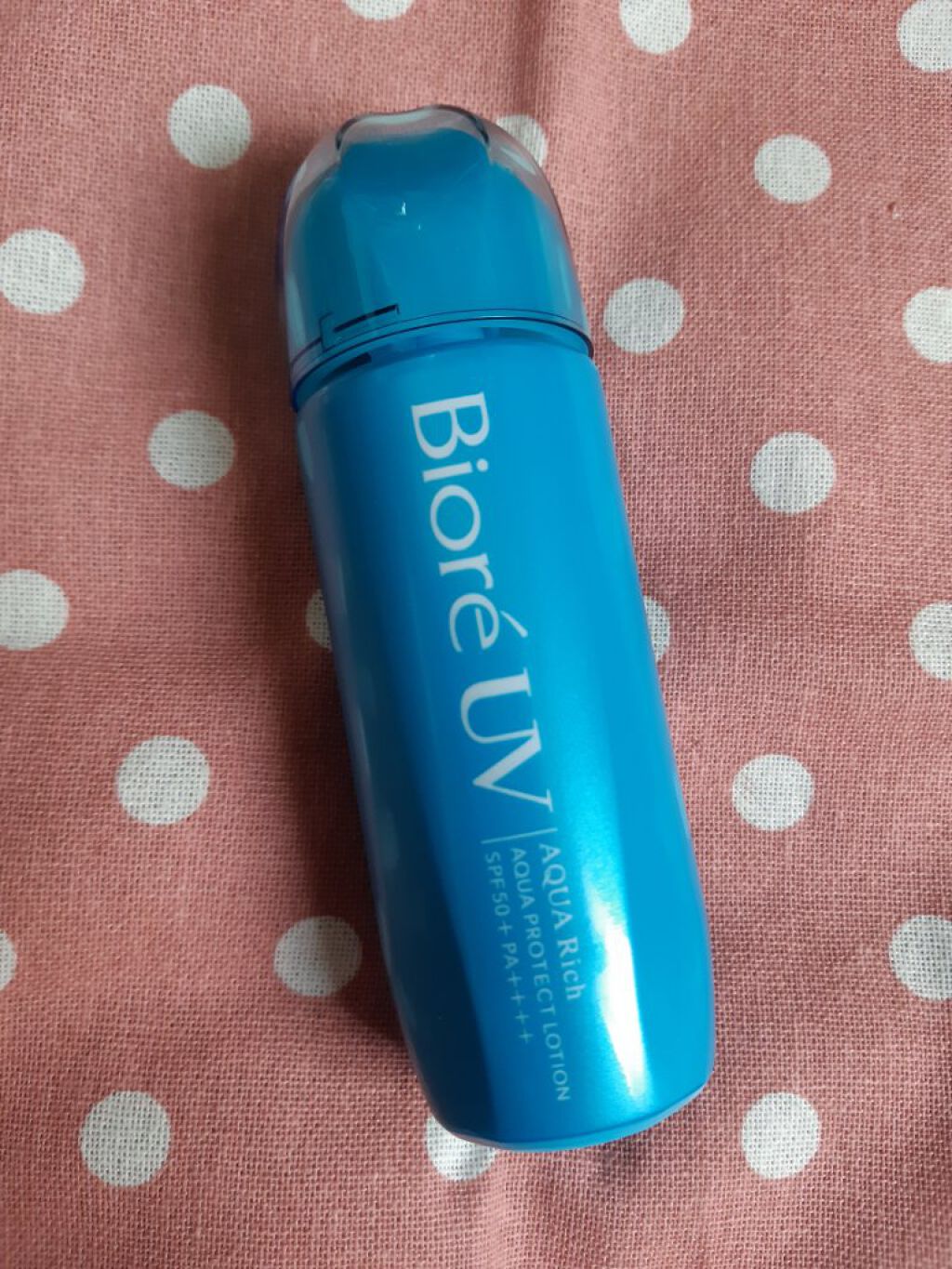 ビオレUV アクアリッチ アクアプロテクトローション(水層パック)/ビオレ/日焼け止めローションを使ったクチコミ（1枚目）