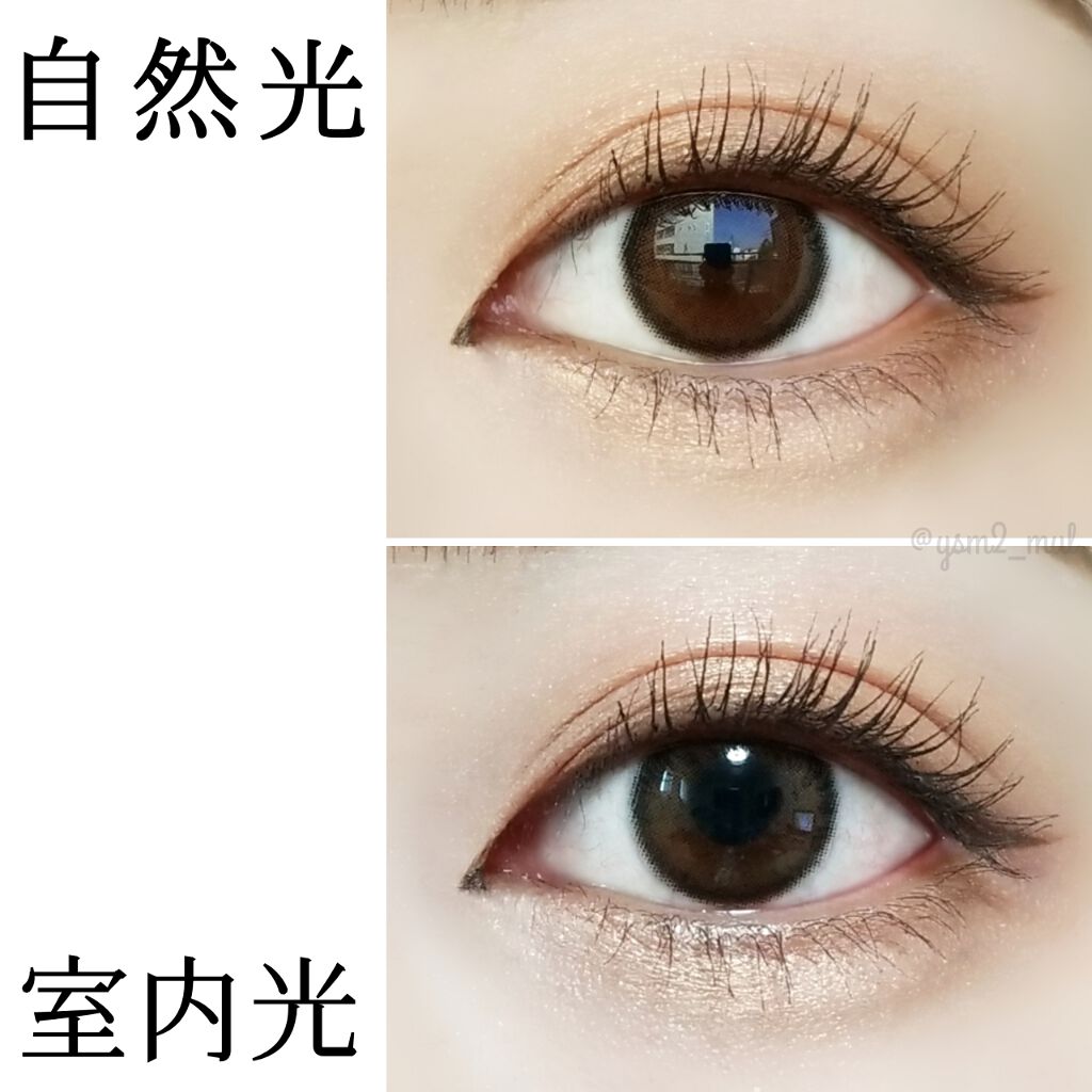 ViVi Ring 1day チョコ/OLENS/ワンデー（１DAY）カラコンを使ったクチコミ（3枚目）