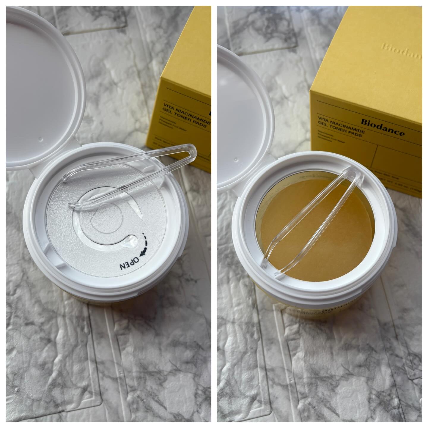 ビタナイアシンアミドゲルトナーパッド/Biodance/シートマスク・パックを使ったクチコミ（2枚目）