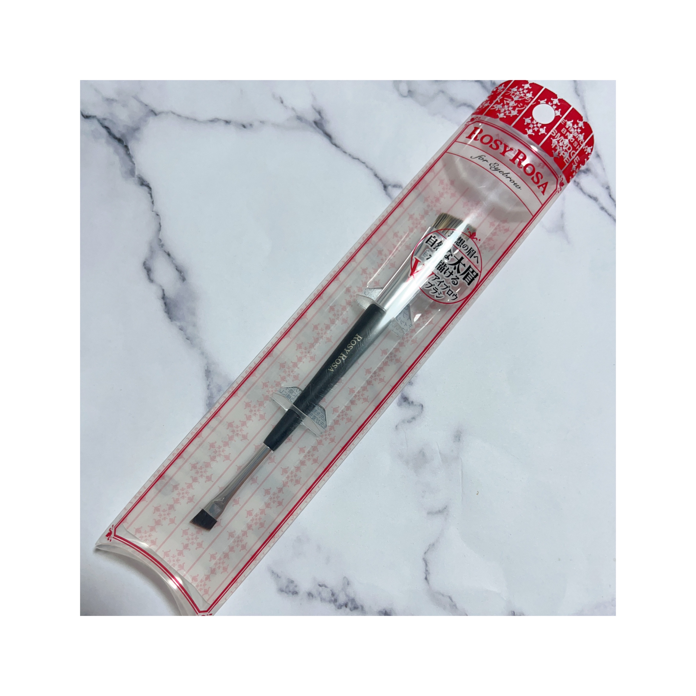 ダブルエンドアイブロウブラシ スマッジタイプ/ロージーローザ/メイクブラシを使ったクチコミ（1枚目）