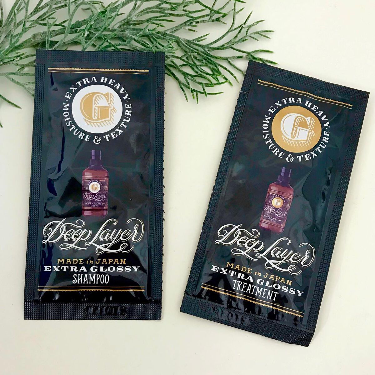 ディープレイヤー シャンプーExG(R)/トリートメントExG(R) お試し1day(シャンプー10ml+トリートメント10g)/DeepLayer/サロンシャンプーを使ったクチコミ（1枚目）