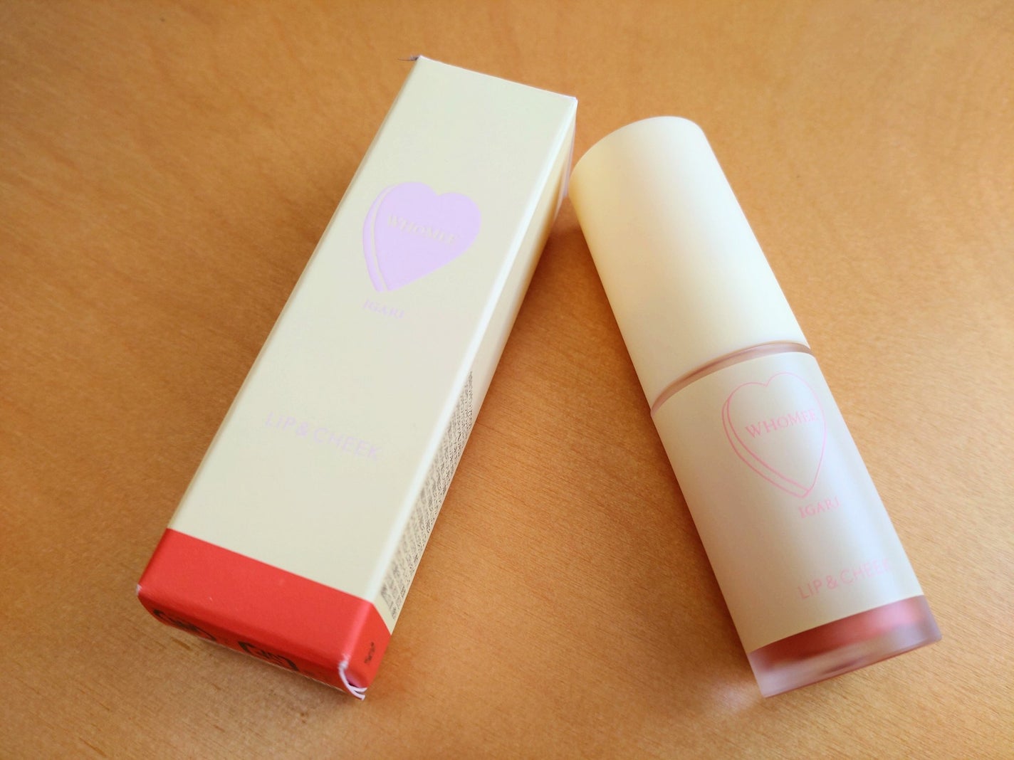 リップ&チーク/WHOMEE/ジェル・クリームチークを使ったクチコミ(1枚目)