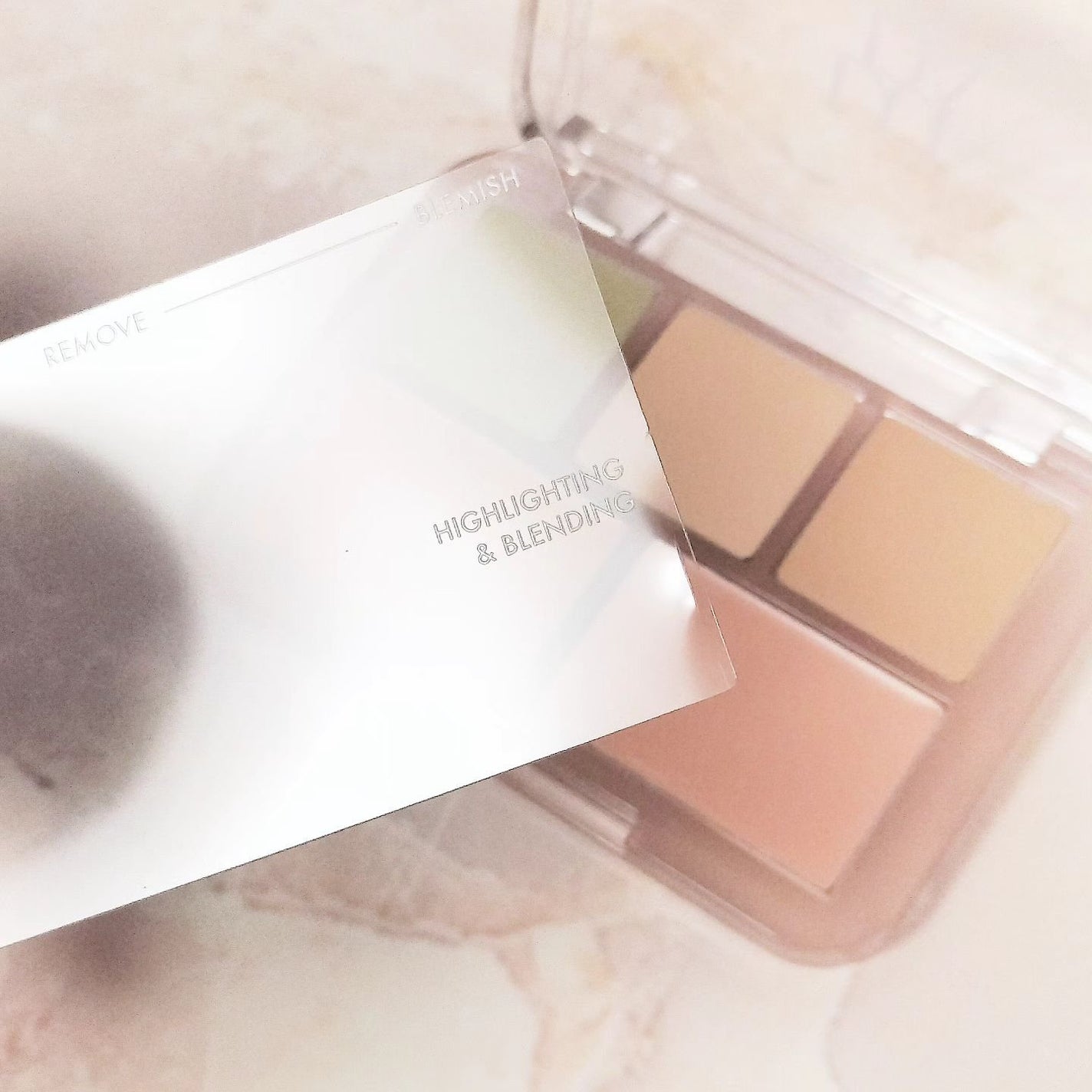 コンシールブレンダーパレット/LUNA/パレットコンシーラーを使ったクチコミ(3枚目)