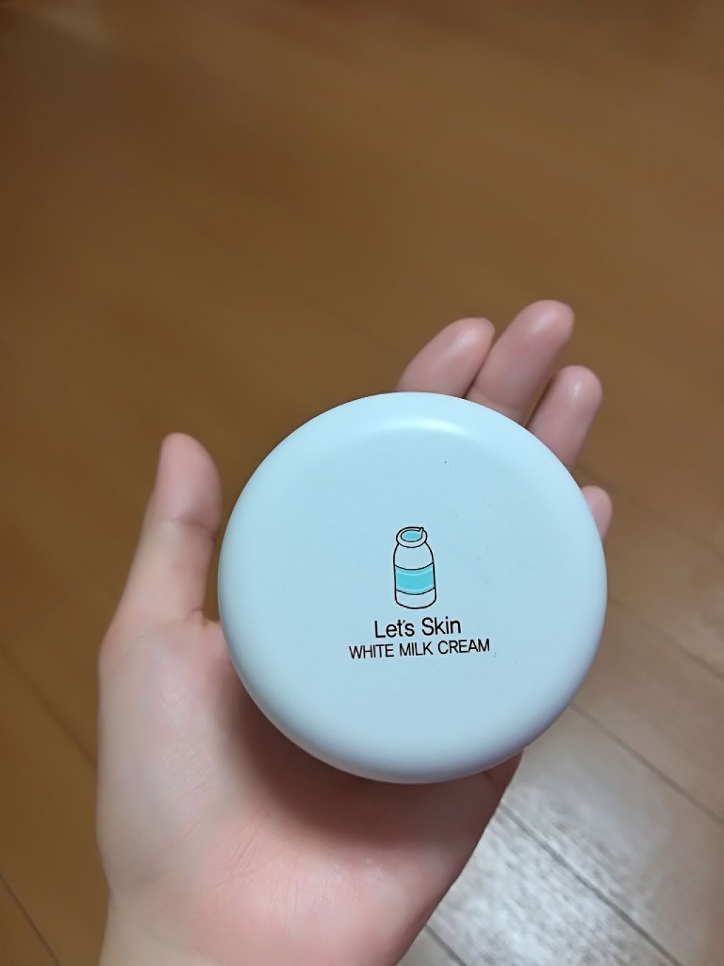 レッツスキン ホワイト ミルククリーム/SHINBEE JAPAN /フェイスクリームを使ったクチコミ(1枚目)