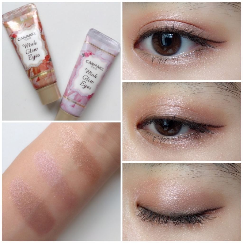 ウィンクグロウアイズ/キャンメイク/ジェル・クリームアイシャドウを使ったクチコミ(1枚目)