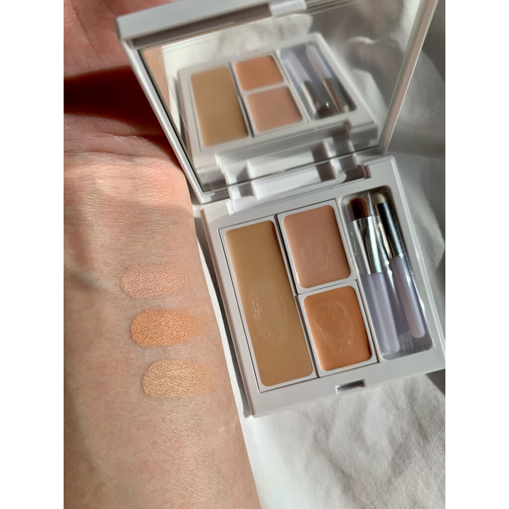 ナチュラルホワイトニングコンシーラー SPF32 PA++/MiMC/パレットコンシーラーを使ったクチコミ(3枚目)