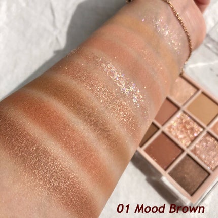 KEYBO FALL IN LOVE SHADOW PALETTE/keybo/アイシャドウパレットを使ったクチコミ(3枚目)