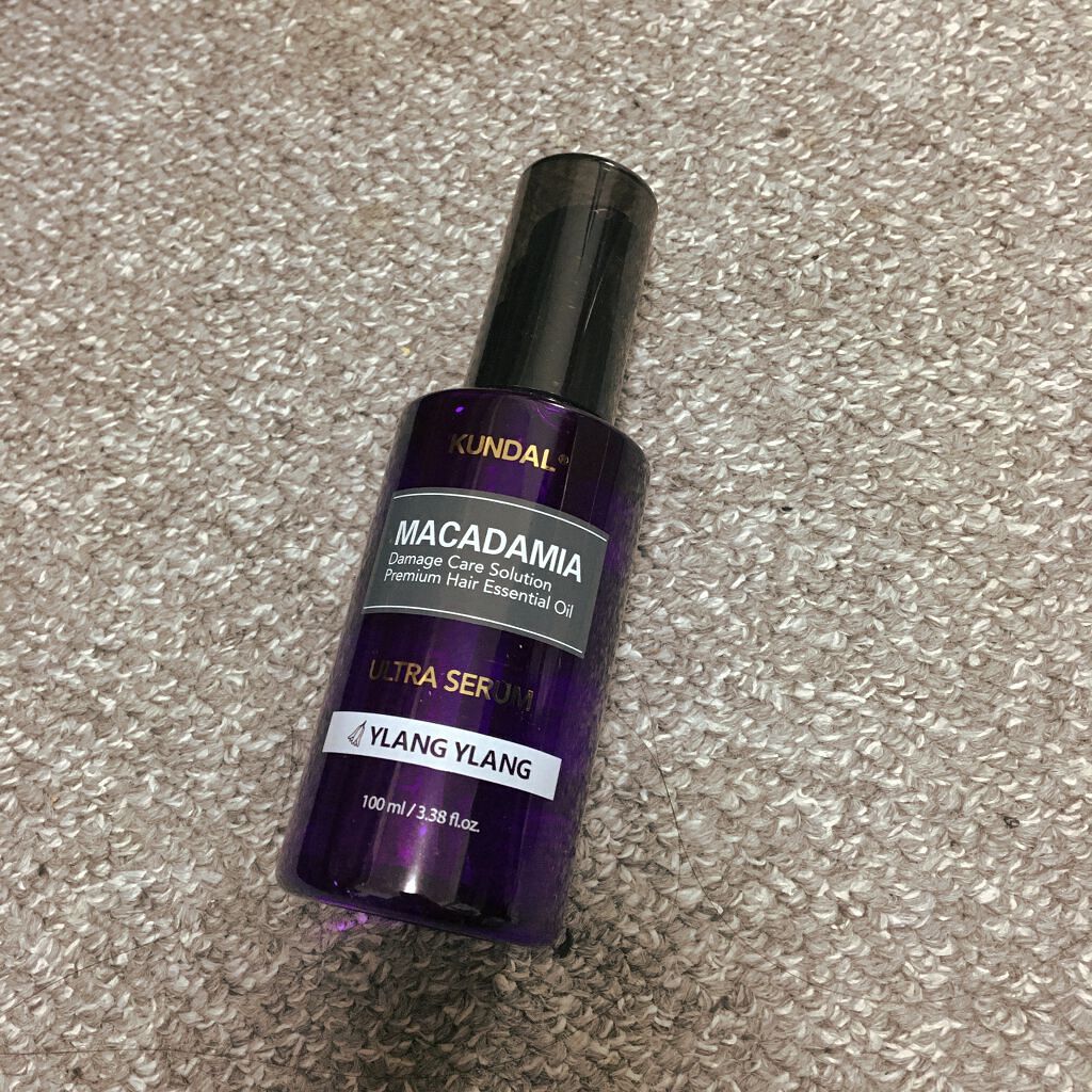 クンダル マカダミア ウルトラヘアセラム /KUNDAL/ヘアオイルを使ったクチコミ（1枚目）