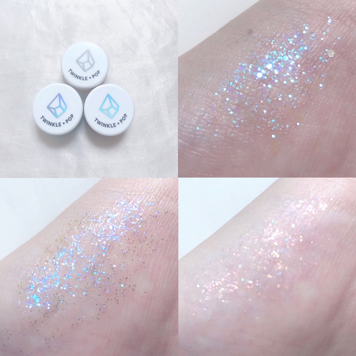 twinkle pop jelly Glitter/CLIO/ジェル・クリームアイシャドウを使ったクチコミ(2枚目)