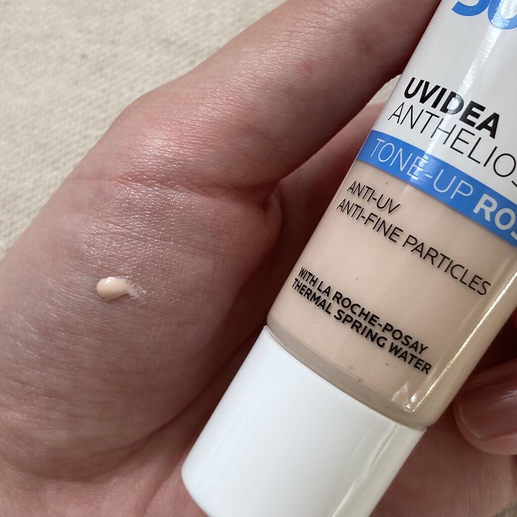 UVイデア XL プロテクショントーンアップ ローズ/ラ ロッシュ ポゼ/日焼け止めクリームを使ったクチコミ（3枚目）