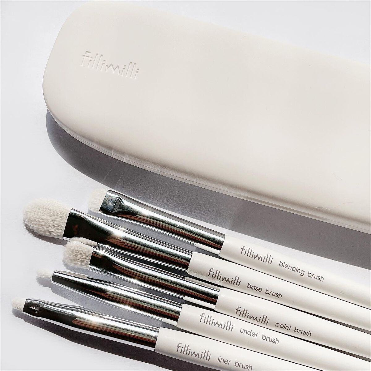 fillimilli アイメイクブラシセット/fillimilli/メイクブラシを使ったクチコミ（2枚目）