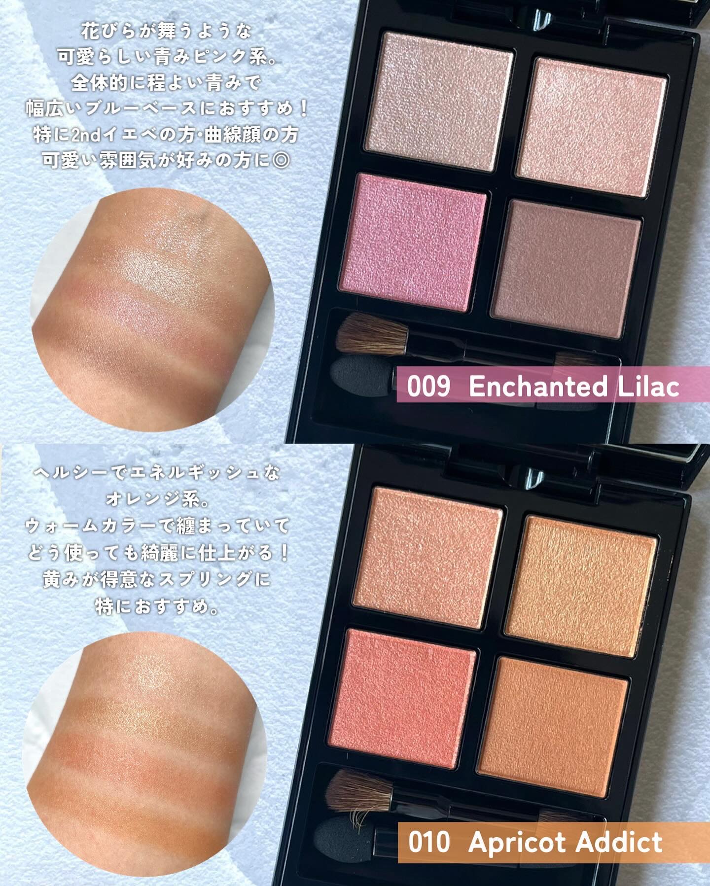 新色レビュー】アディクション ザ アイシャドウ パレット +