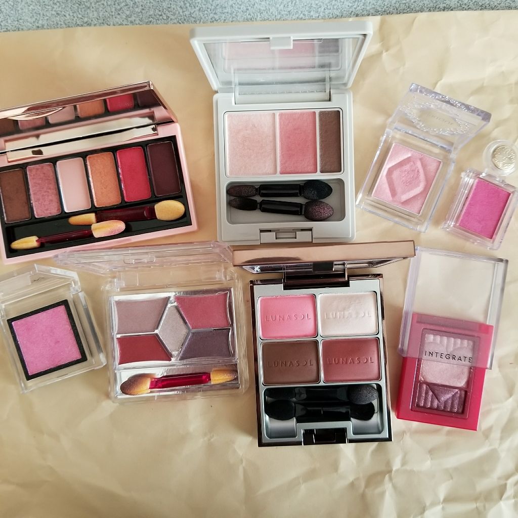 マカロングロウアイズ/LUNASOL/アイシャドウパレットを使ったクチコミ（1枚目）