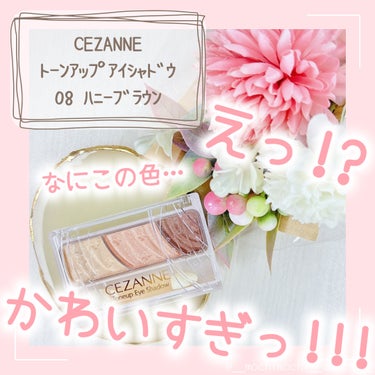 トーンアップアイシャドウ/CEZANNE/アイシャドウパレットを使ったクチコミ（1枚目）