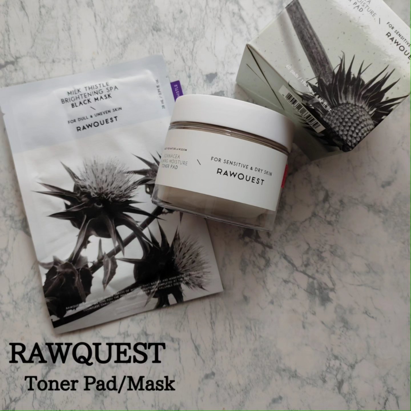 エキネシア カーミングモイスチャートナーパッド/RAWQUEST/トナーパッドを使ったクチコミ（1枚目）