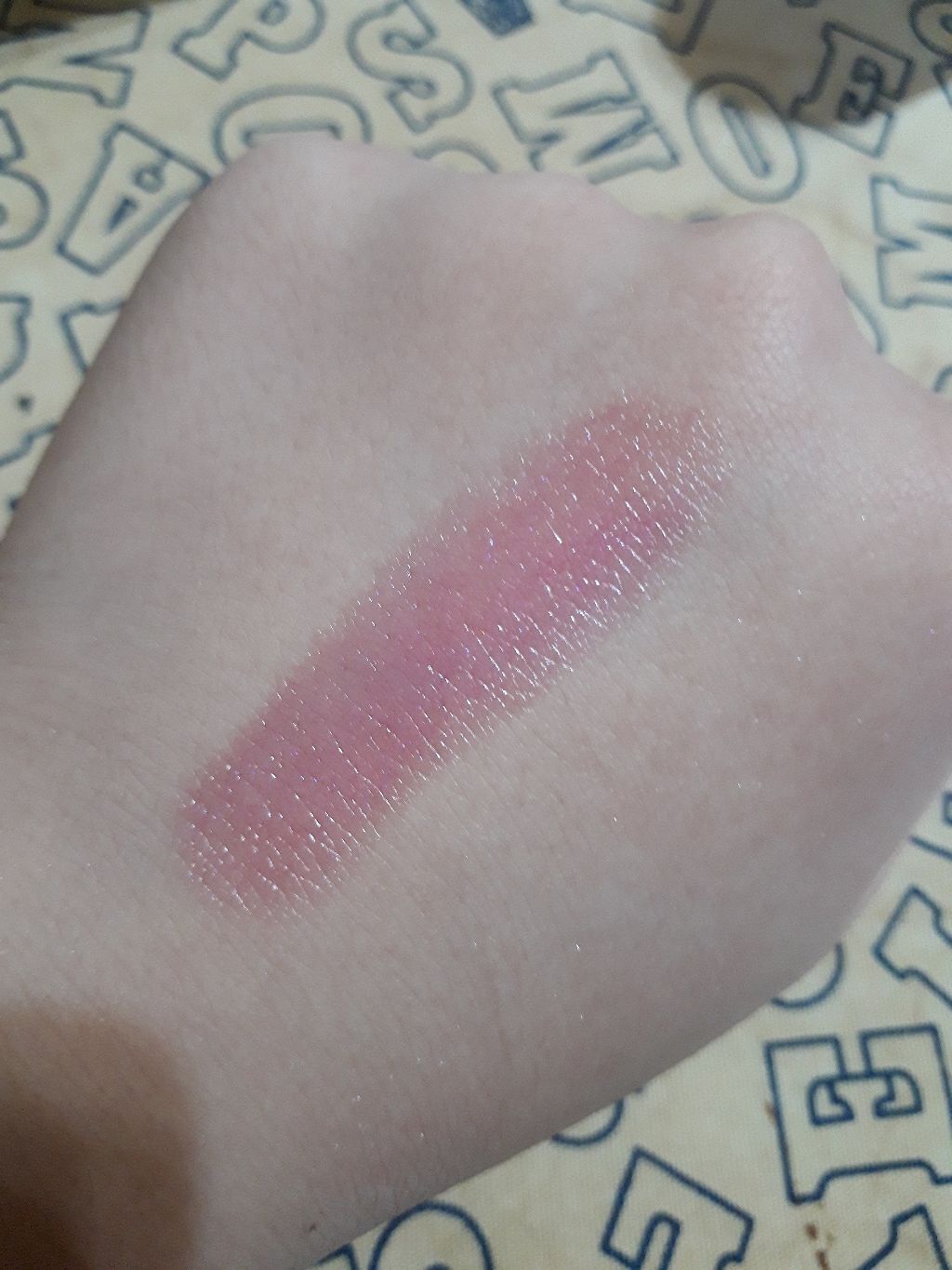 ラスティンググロスリップ/CEZANNE/口紅を使ったクチコミ（3枚目）