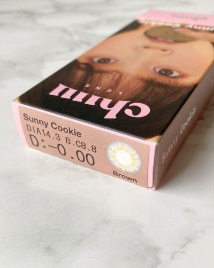 Sunny Cookie/chuu LENS/カラーコンタクトレンズを使ったクチコミ(5枚目)