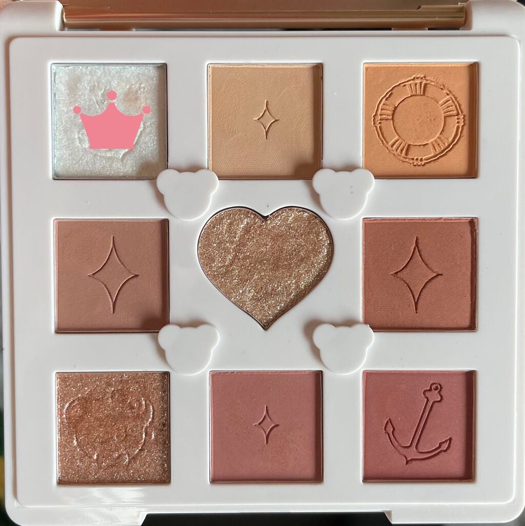 ユニコーンシリーズ アイシャドウパレット/FlowerKnows/アイシャドウパレットを使ったクチコミ(5枚目)