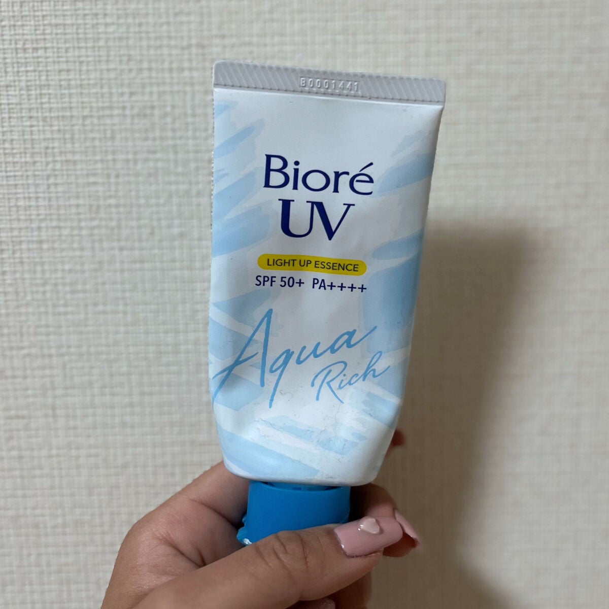 ビオレUV アクアリッチ ライトアップエッセンス/ビオレ/日焼け止めクリームを使ったクチコミ(1枚目)