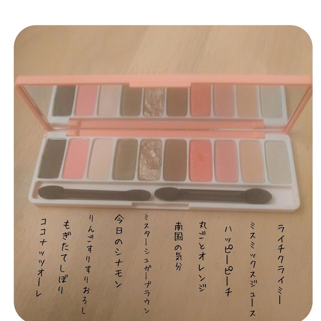 プレイカラー アイシャドウ/ETUDE/アイシャドウパレットを使ったクチコミ(2枚目)