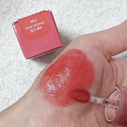 ロウグロウジェルティント/hince/リップティントを使ったクチコミ(3枚目)