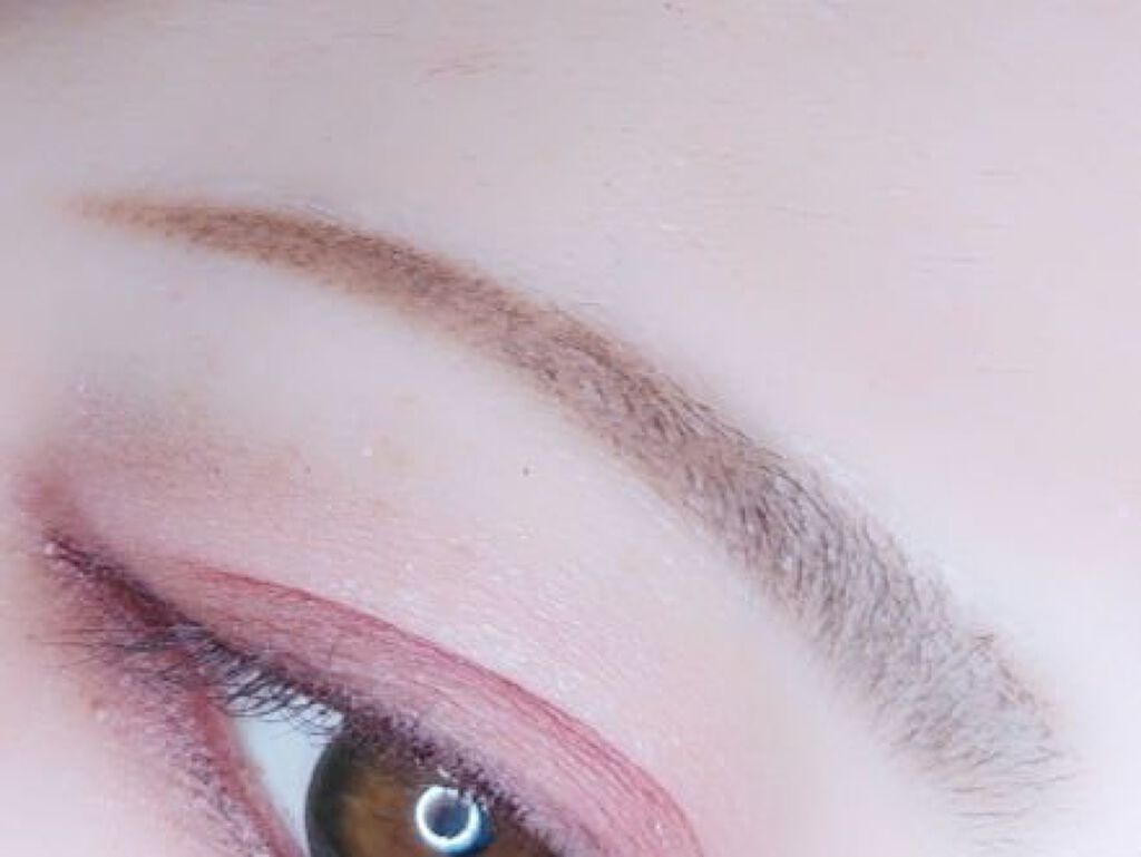 ブラシ付きアイブロウ繰り出し/CEZANNE/アイブロウペンシルを使ったクチコミ（3枚目）